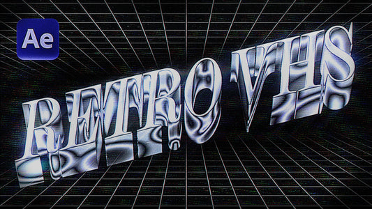 Master the Art of Retro Titles: How to Animate 3D VHS Text in After Effects