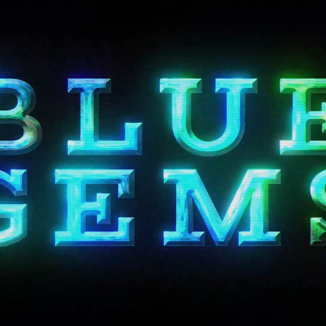 Blue Gems – VHS Logo